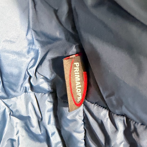 L.L. Bean Women's Two-Tone Blue Hooded Jacket EUC - Picture 13 of 16